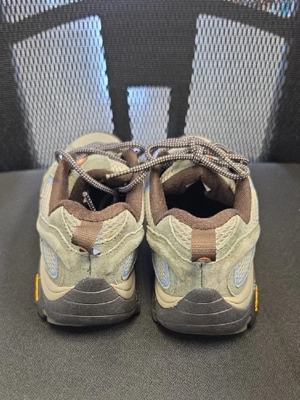 Merrell Men's Olive Green and Brown Trail Sneakers